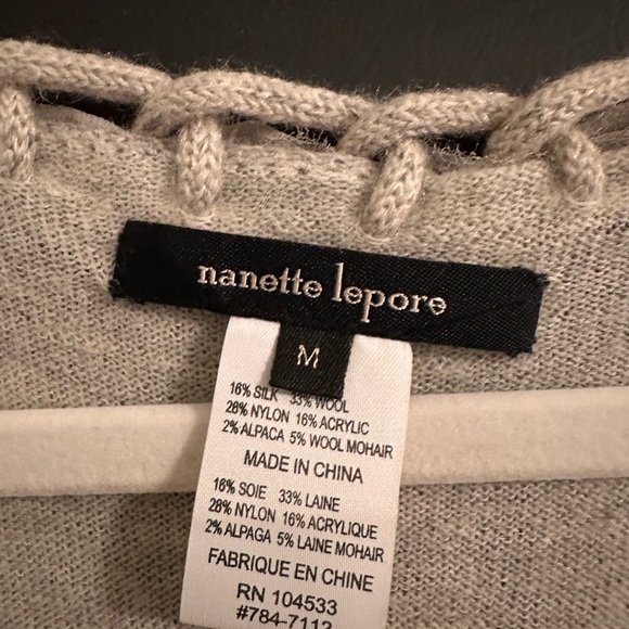 Nanette Lepore wool and silk dress. Size M - Picture 2 of 2